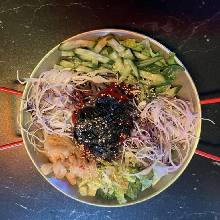 Spicy Cold Noodle: A Korean Delight